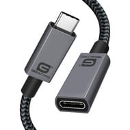 Gigacord Gigacord 6Ft USB C Extension Cable  [100W, 20Gbps] USB-C 3.1 Gen 2 Male to Female 4K Video Cable