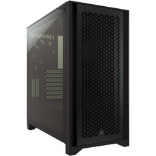 Corsair Corsair 4000D Airflow Tempered Glass Mid-Tower ATX PC Case - Black