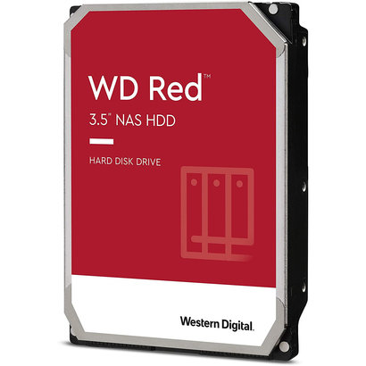 WD Western Digital 6TB WD Red NAS Internal Hard Drive HDD - 5400 RPM, SATA 6 Gb/s, SMR, 256MB Cache, 3.5" - WD60EFAX