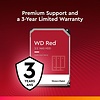 WD Western Digital 6TB WD Red NAS Internal Hard Drive HDD - 5400 RPM, SATA 6 Gb/s, SMR, 256MB Cache, 3.5" - WD60EFAX