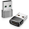 Gigacord Gigacord USB Type-C Male Female to USB 3.0 Male Adapter