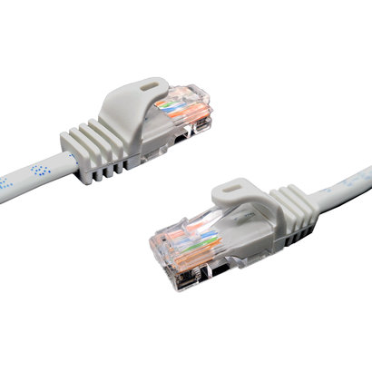 5Ft Cat6 UTP Ethernet Network Ferrari Booted Cable Gray
