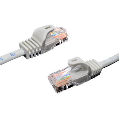 10Ft Cat6 UTP Ethernet Network Ferrari Booted Cable Gray