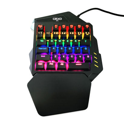 Cryo-PC Cryo-PC RGB Mechanical Programmable Keypad One Hand Half Keyboard