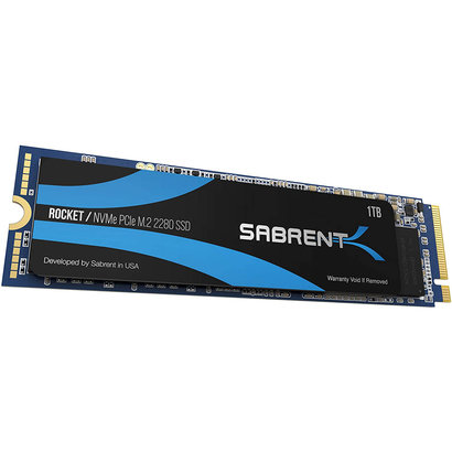 Sabrent Sabrent 1TB Rocket NVMe PCIe M.2 2280 Internal SSD High Performance Solid State Drive (SB-ROCKET-1TB)