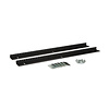 Kendall Howard 15U LINIER Wall Mount Vertical Rail Kit - 10-32 Tapped