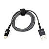 Gigacord Gigacord BlackARMOR USB Micro 5-pin Charge/Sync Cable, Black w/Strain Relief, Tapered Aluminum Connector, Lifetime Warranty