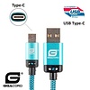 Gigacord Gigacord BlackARMOR2 USB-C Type-C 24-pin Charge/Sync Cable w/Strain Relief, Nylon Braiding, Anodized Aluminum Connectors, Lifetime Warranty