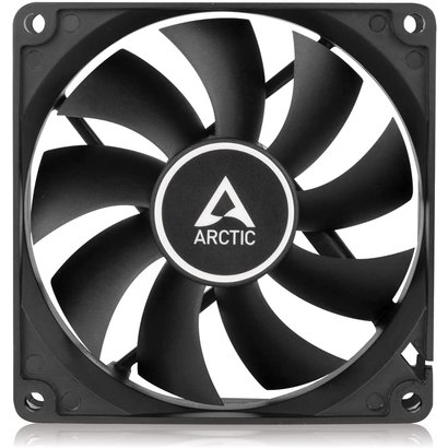 Arctic ARCTIC F9 - 92 mm Standard Case Fan, Quiet Motor, Computer, Push- or Pull Configuration, Fan Speed: 1800 RPM - Black