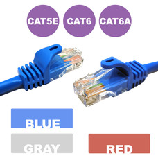 Ferrari Booted Ethernet Network Cable (Cat5E/Cat6/Cat6A/UTP/SSTP)