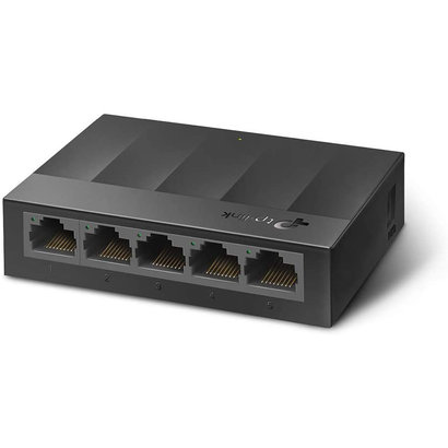 TP-Link TP-Link Litewave 5 Port Gigabit Ethernet Switch | Desktop Ethernet Splitter | Plastic Case | Unshielded Network Switch | Plug & Play | Fanless Quiet | Unmanaged (LS1005G)