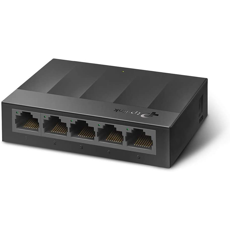 TP-Link Litewave 5 Port Gigabit Ethernet Switch | Desktop Ethernet Splitter  | Plastic Case | Unshielded Network Switch | Plug & Play | Fanless Quiet |  Unmanaged (LS1005G) - NWCA Inc.