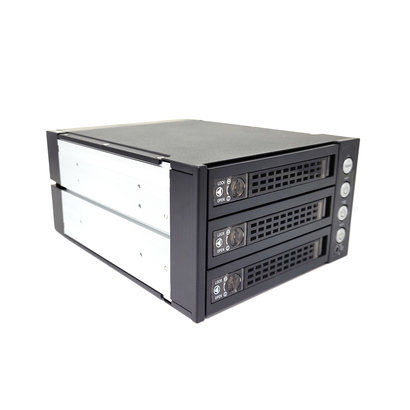 istarUSA iStarUSA BPU-230SATA-BPL Two 5.25 inch to Three 3.5 inch SATA Hot-Swap Mobile Rack Raid Cage iStar