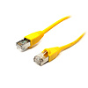 1ft Cat6A STP Ethernet Network Booted Cable 24AWG Pure Copper (Choose Color)