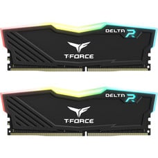 Teamgroup Team T-Force Delta RGB 32GB (2 x 16GB) 288-Pin PC RAM DDR4 3600 (PC4 28800) Intel XMP 2.0 Desktop Memory Model TF3D432G3600HC18JDC01