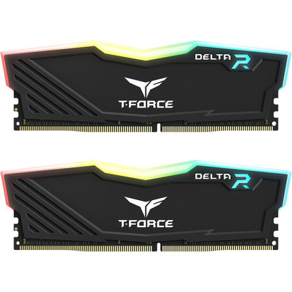 Teamgroup Team T-Force Delta RGB 32GB (2 x 16GB) 288-Pin PC RAM DDR4 3600 (PC4 28800) Intel XMP 2.0 Desktop Memory Model TF3D432G3600HC18JDC01