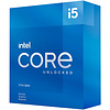 Intel Intel® Core™ i5-11600KF Desktop Processor 6 Cores up to 4.9 GHz Unlocked LGA1200 (Intel® 500 Series & Select 400 Series Chipset) 125W
