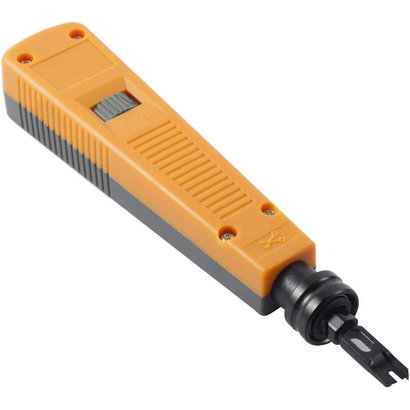 Punch Down Impact Tool Kit with 110 Blade Type for Ethernet Punch Down Block Keystone Jack & Network Wire Cable Repair