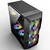 Cryo-PC Cryo-PC Knight Mid Tower Case, ATX/MATX/ITX, No Fans or PSU (Choose Color)