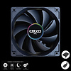 Cryo-PC Cryo-PC Black Case Fan 120mm x 25mm 3pin & 4pin Molex