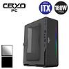 Cryo-PC Cryo-PC Mini ITX Aluminum Case with 180W PSU (80+ Bronze) RGB LED (Choose Color)