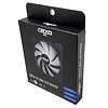 Cryo-PC Cryo-PC Computer Case Fan 140mm x 25mm  3pin & 4Pin Molex Black w/ White Blades