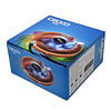 Cryo-PC Cryo-PC CPC-ZA90, Low-profile Copper UFO CPU Cooler with Blue LED Fan, AMD/INTEL, Easy Install Bracket Included