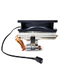 Cryo-PC Cryo-PC CPC-ZA92, Low-Profile CPU Cooler with 90mm RGB Fan for AMD/INTEL, Easy Install Bracket Included