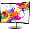 Sceptre Sceptre Curved 24" Gaming Monitor 75Hz HDMIx2 VGA 98% sRGB R1500 Build-in Speakers, Machine Black 2022 (C249W-1920RN Series)