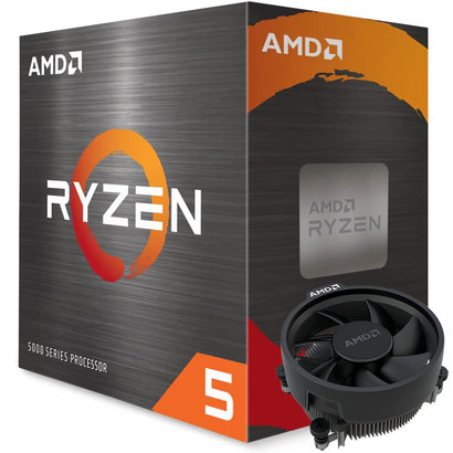AMD AMD Ryzen 5 5600 6-Core, 12-Thread Unlocked Desktop Processor with Wraith Stealth Cooler