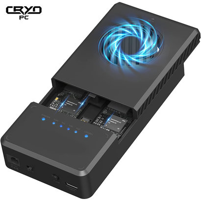 Cryo-PC M.2 nvme SSD Duplicator USB 3.1 with Fan - NWCA Inc.