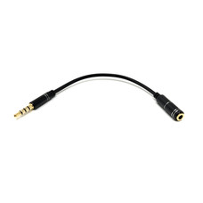 Gigacord Gigacord 16cm 3.5mm Audio Converter OMTP/CTIA Male to Female Headphone Cable for Mp3 Phone Tablet Desktop