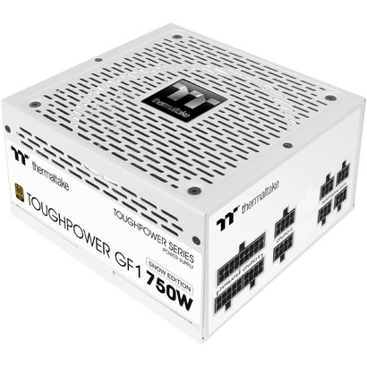 Thermaltake Thermaltake Toughpower GF1 750W Snow Edition SLI/Crossfire Ready 80+ Gold Ultra Quiet 140mm Hydraulic Bearing Smart Zero Fan Full Modular Power Supply 10 Year Warranty PS-TPD-0750FNFAGU-W
