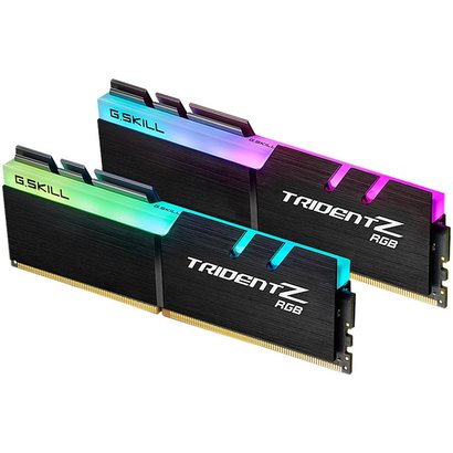 G.Skill G.Skill Trident Z RGB Series 16GB (2 x 8GB) 288-Pin SDRAM PC4-28800 DDR4 3600 CL18-22-22-42 1.35V Dual Channel Desktop Memory Model F4-3600C18D-16GTZR