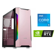 Cryo-PC ATX Tower, Intel Core i5-12600K, RTX 3070 Ti, 32GB RAM, 1TB NVMe + 4TB HDD, Windows 10 Pro, Pink