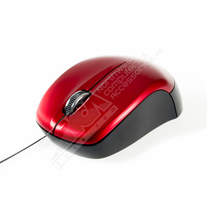 Kupi KUPI R820 28" Retractable Optical Mouse (Red)