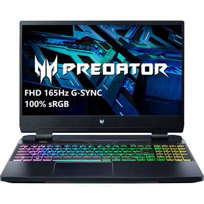 Acer Acer Predator Helios 300 15.6" FHD 165Hz 3ms IPS Gaming Laptop | 12th Gen Intel Core i7-12700H | 16GB DDR5 | 512GB SSD | NVIDIA GeForce RTX 3060 | Red Backlit Keyboard | Windows 10