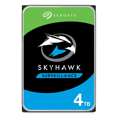 Seagate SEAGATE ST4000VX007 Skyhawk 4TB Surveillance Hard SATA 6Gb/s 64MB Cache 3.5-Inch Internal Drive-Frustration Free Packaging (ST4000VXZ07)