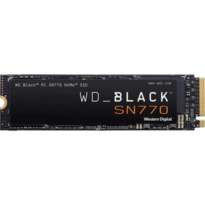 WD WD_BLACK 2TB SN770 NVMe Internal Gaming SSD Solid State Drive - Gen4 PCIe, M.2 2280, Up to 5,150 MB/s - WDS200T3X0E