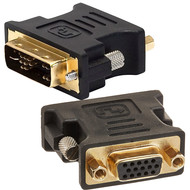 DVI-A Dual Link Male to HD15(VGA) Female Adapter