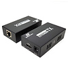 Gigacord Gigacord HDMI Extender 1080p@60Hz, 3D, Over Single Cat5e/Cat6/Cat 7 Cable Full HD Uncompressed Transmit Up to 164 Ft(50m), EDID and POC Function Supported (Transmitter and Receiver)