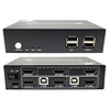 Gigacord Gigacord HDMI KVM Switch Dual Monitor 2 Port,KVM Switch 2 Monitors 2 Computers 4K@60Hz,USB 2.0+USB 1.1,Dual Monitor KVM Switch with HDMI2.0,HDCP2.2, KVM Switch with 4 HDMI and 2 USB Cables,Hotkey Switch