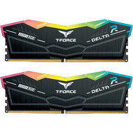 Teamgroup TEAMGROUP T-Force Delta RGB DDR5 Ram 32GB Kit (2x16GB) 5200MHz (PC5-41600) CL40 Desktop Memory Module Ram (Black) for 600 Series Chipset - FF3D532G520