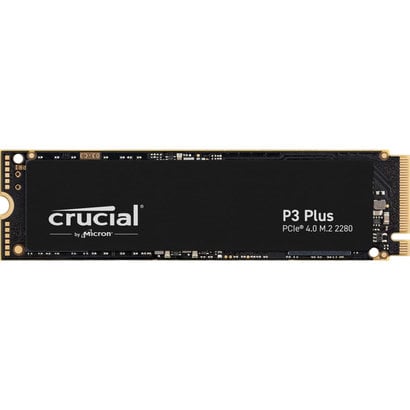 Crucial Crucial P3 Plus 4TB PCIe Gen4 3D NAND NVMe M.2 SSD, up to 5000MB/s - CT4000P3PSSD8