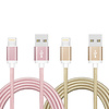 Gigacord 3ft USB iPhone Cloth Braided Charging/Sync Cable 1M (Choose Color)