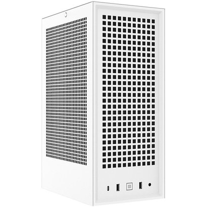 HYTE HYTE Revolt 3 Small Form Factor Premium ITX Computer Gaming Case with 700W 80+ Gold SFX Power Supply, White