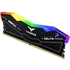 Teamgroup TEAMGROUP T-Force Delta RGB DDR5 Ram 32GB Kit (2x16GB) 5200MHz (PC5-41600) CL40 Desktop Memory Module Ram (Black) for 600 Series Chipset - FF3D532G520