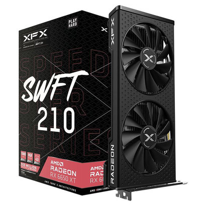 XFX XFX SPEEDSTER SWFT210 Radeon RX 6650 XT 8GB GDDR6 PCI Express 4.0 Video Card RX-665X8DFDY