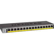 Netgear NETGEAR 16-Port Gigabit Ethernet Unmanaged PoE Switch (GS116LP) - with 16 x PoE+ @ 76W Upgradeable, Desktop, Wall Mount or Rackmount, and Limited Lifetime Protection