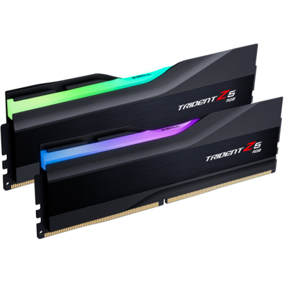 G.Skill G.SKILL Trident Z5 RGB Series 32GB (2 x 16GB) 288-Pin PC RAM DDR5 6000 (PC5 48000) Desktop Memory Model F5-6000J3238F16GX2-TZ5RK
